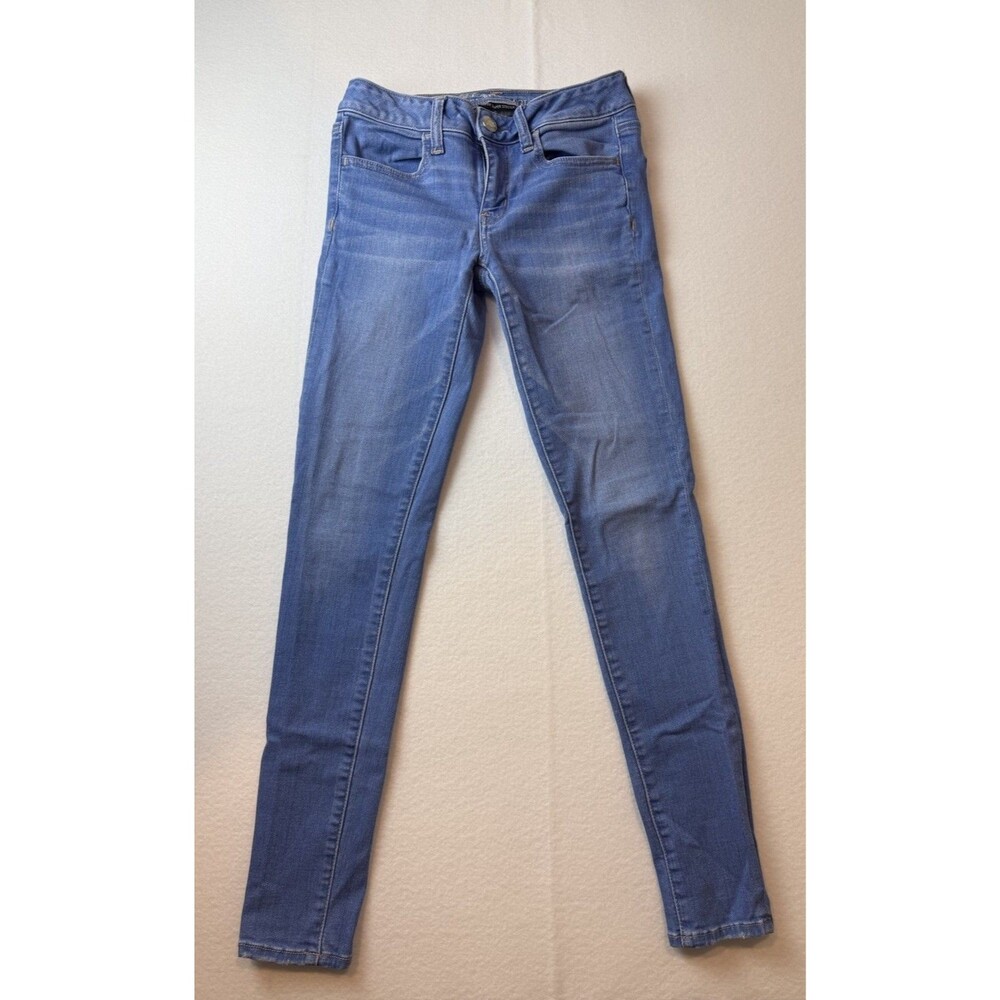 Women’s American Eagle Outfitters Super Super Stretch Skinny Denim Jeans - 4